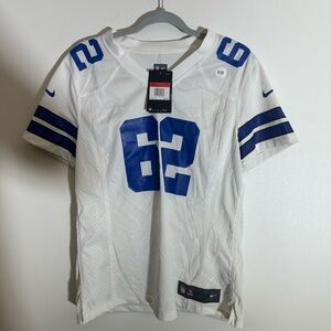 Nike Men's White and Blue Jersey